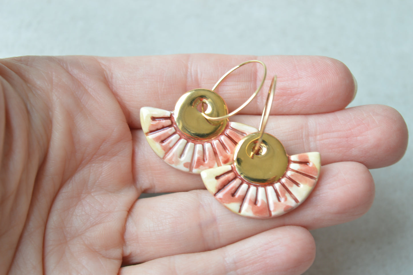 Ceramic earrings