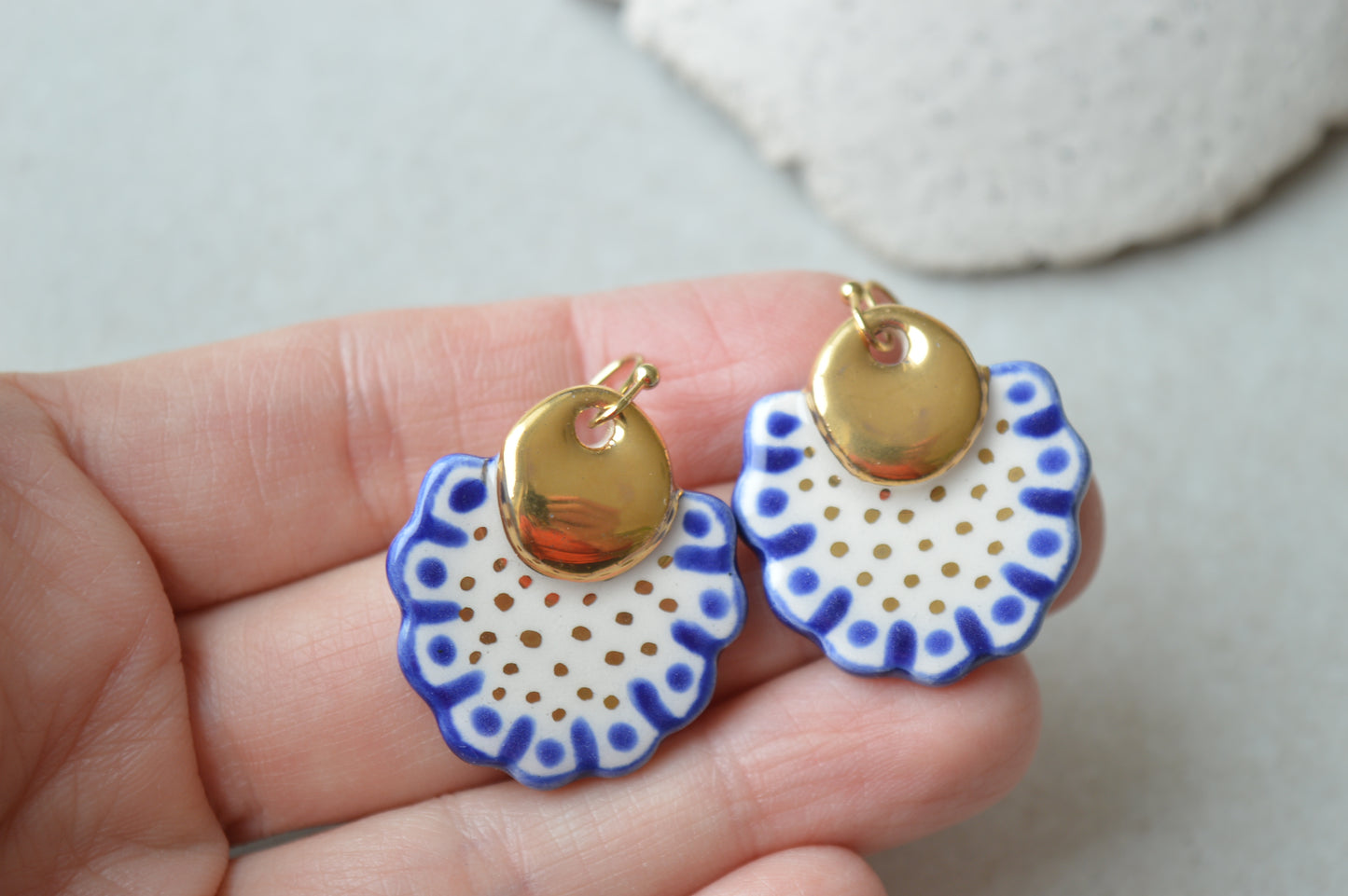 Ceramic earrings