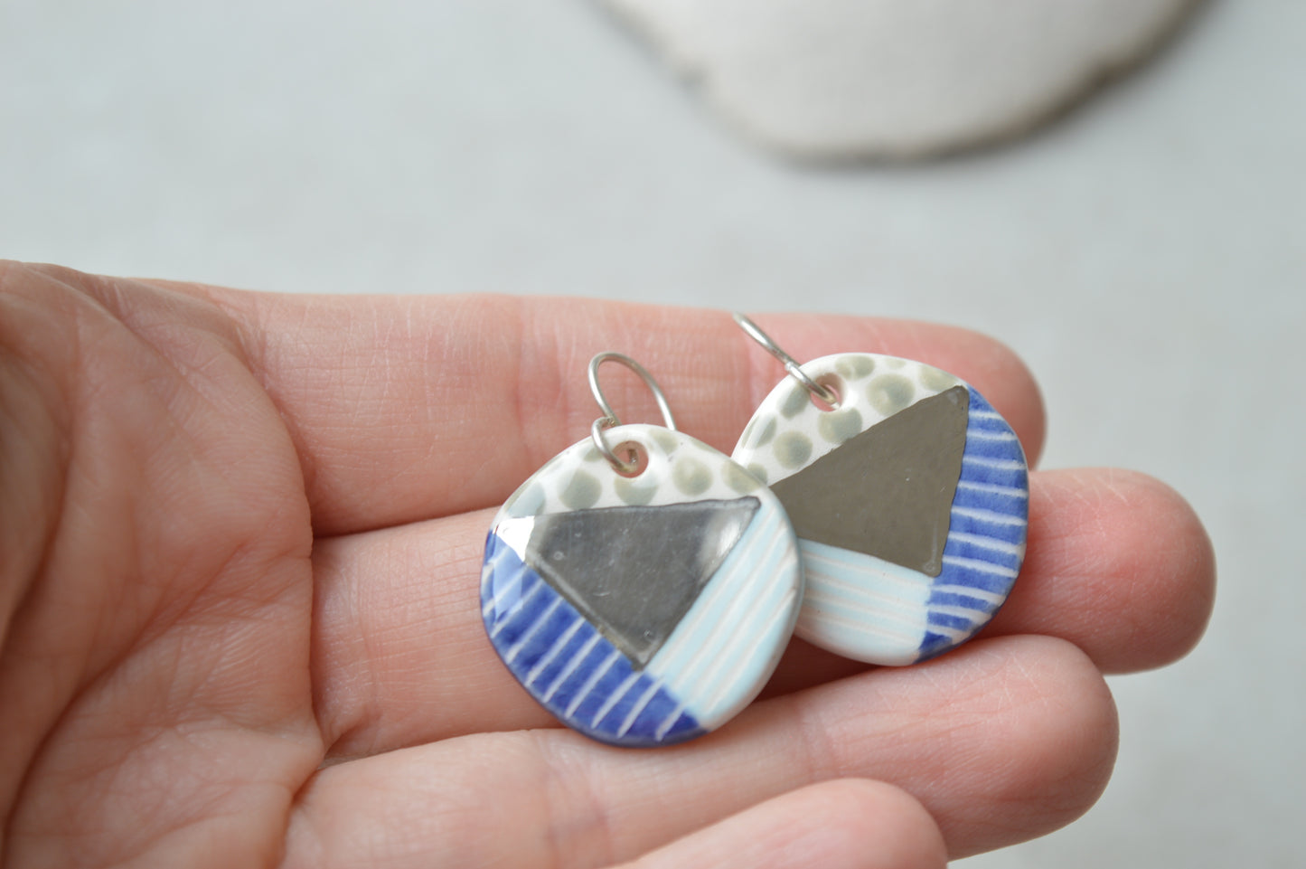 Drop earrings