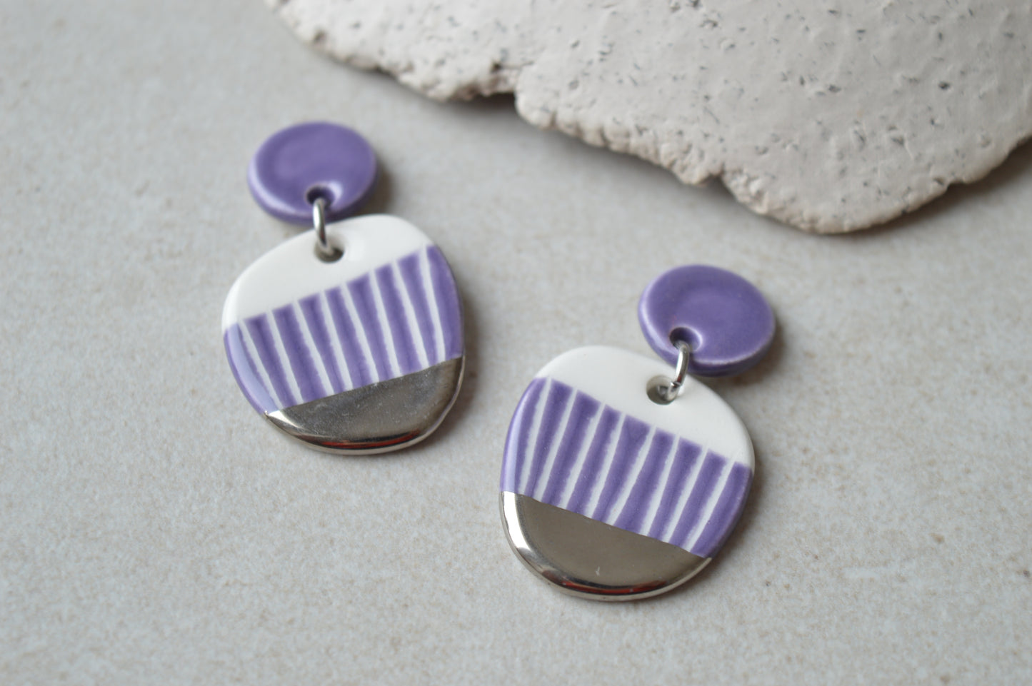 Sgraffito Earrings