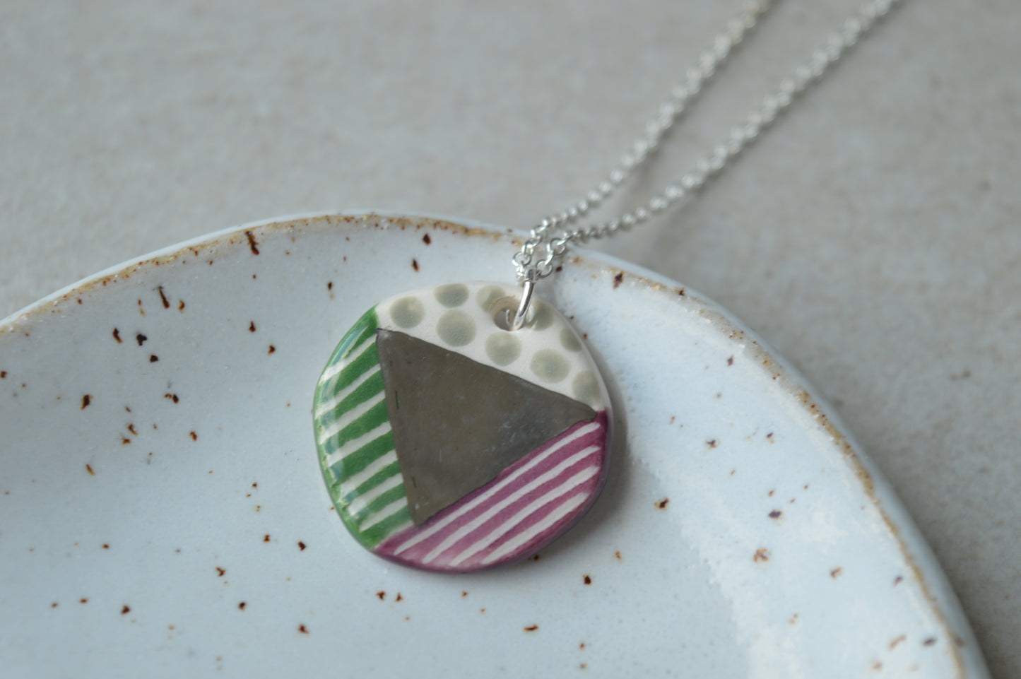 Ceramic Pendant Nr. 7