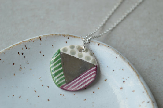 Ceramic Pendant Nr. 7