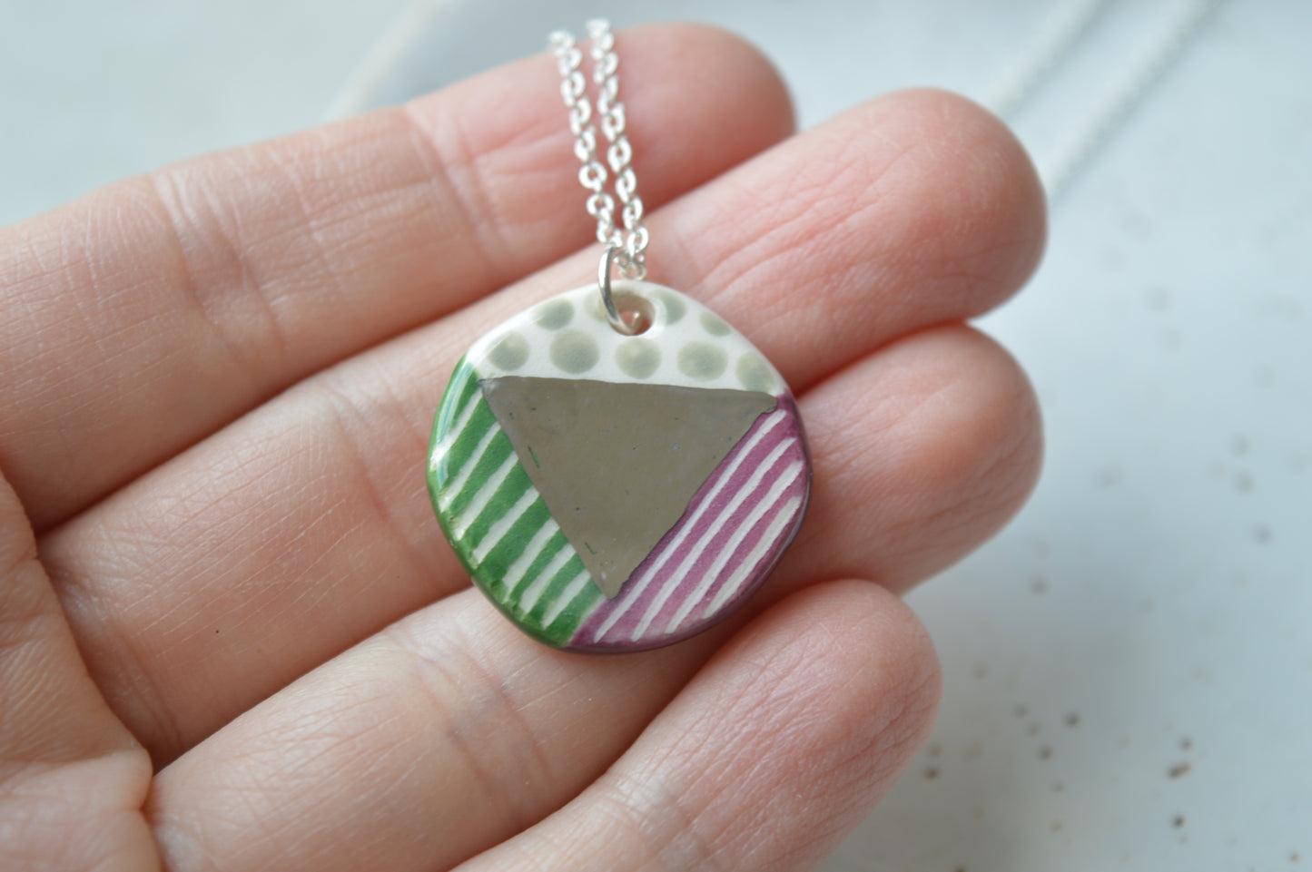 Ceramic Pendant Nr. 7