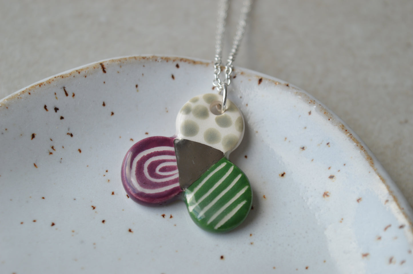 Ceramic Pendant Nr. 8