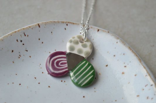 Ceramic Pendant Nr. 8