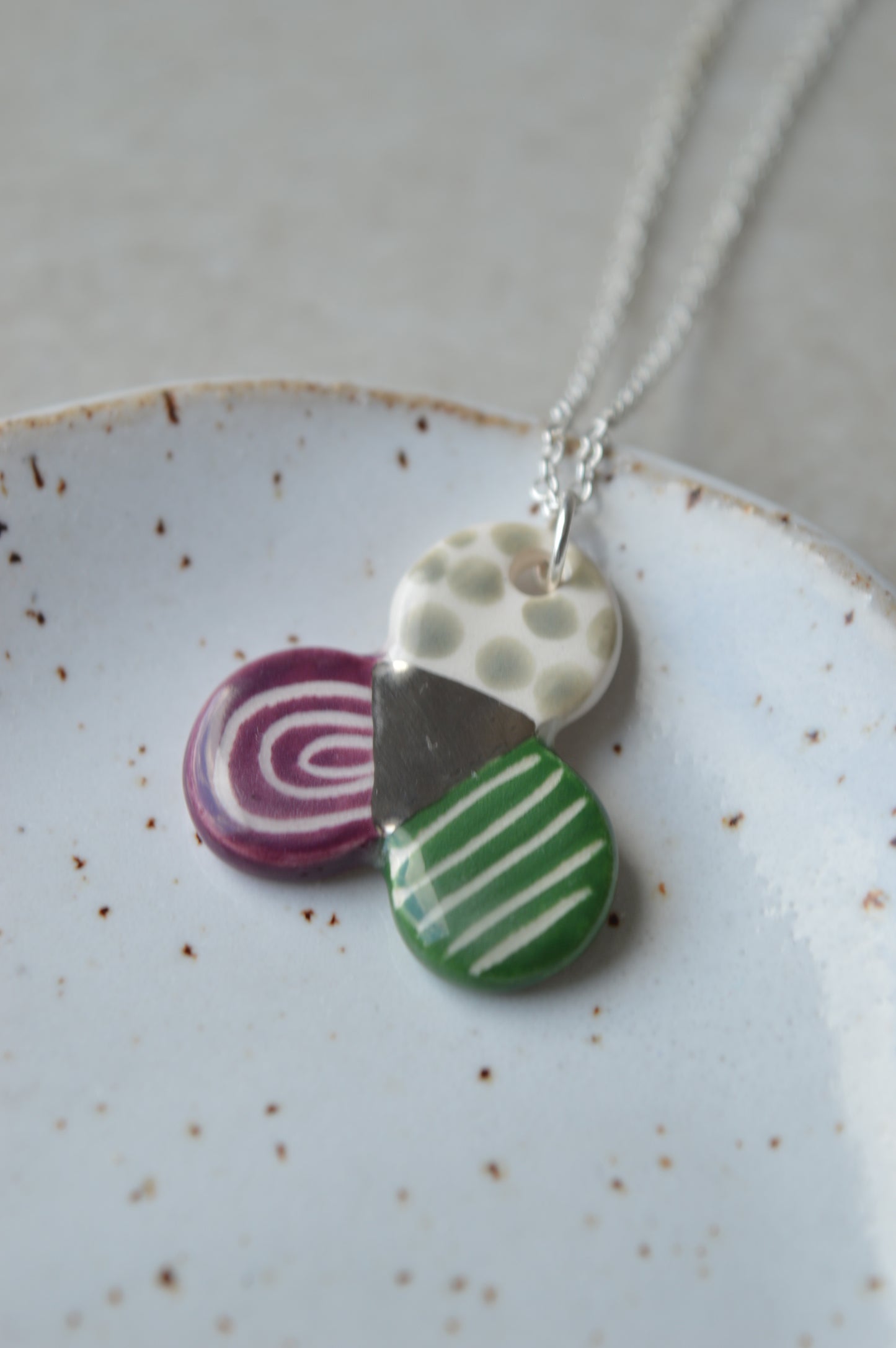 Ceramic Pendant Nr. 8