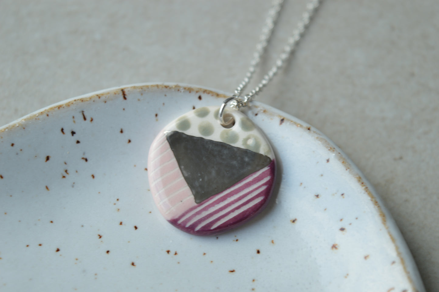 Ceramic Pendant Nr. 10