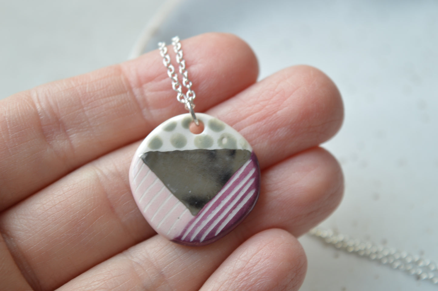 Ceramic Pendant Nr. 10
