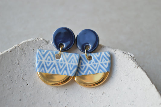 Ceramic Earrings No. 118
