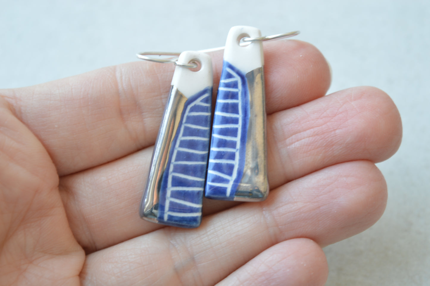 SECONDS Geometric earrings