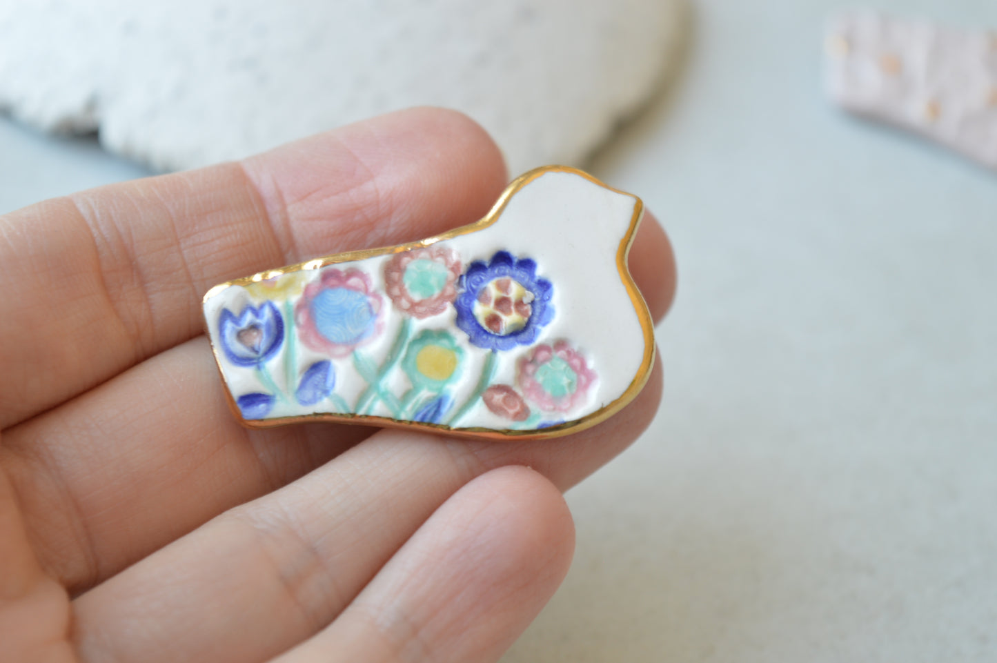 Bird Brooch