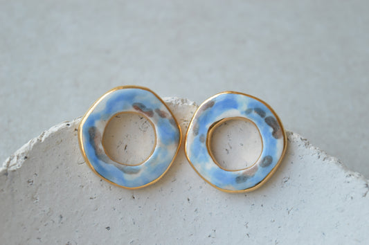 Ceramic Earrings No. 131