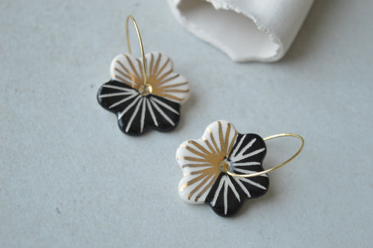 Ceramic Earrings No. 168
