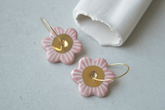 Ceramic Earrings No. 167