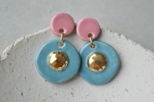 Ceramic Earrings No. 130