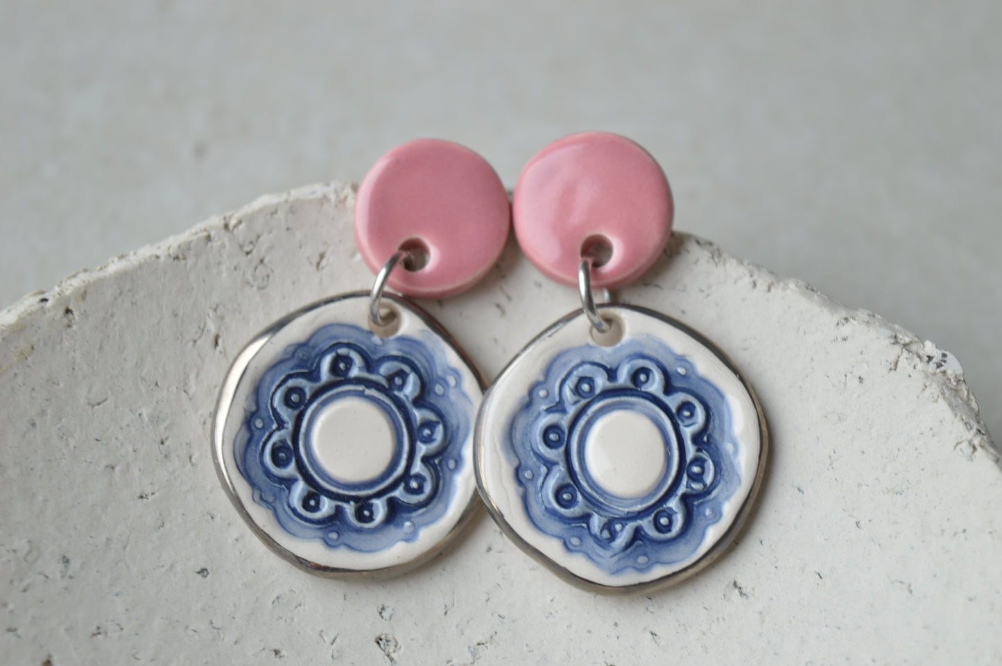 Ceramic Earrings No. 136