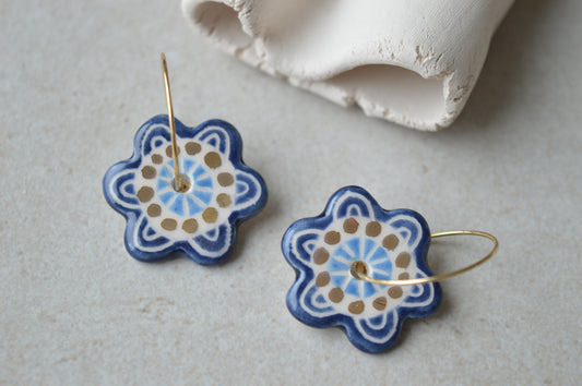 Ceramic Earrings No. 123