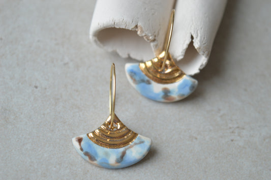 Ceramic Earrings No. 124