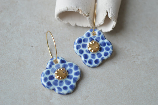 Ceramic Earrings No. 122