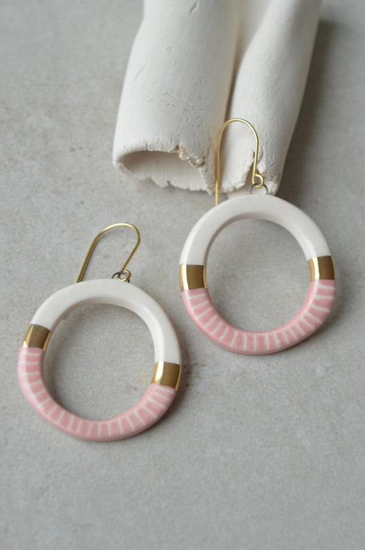 Ceramic Earrings No. 129