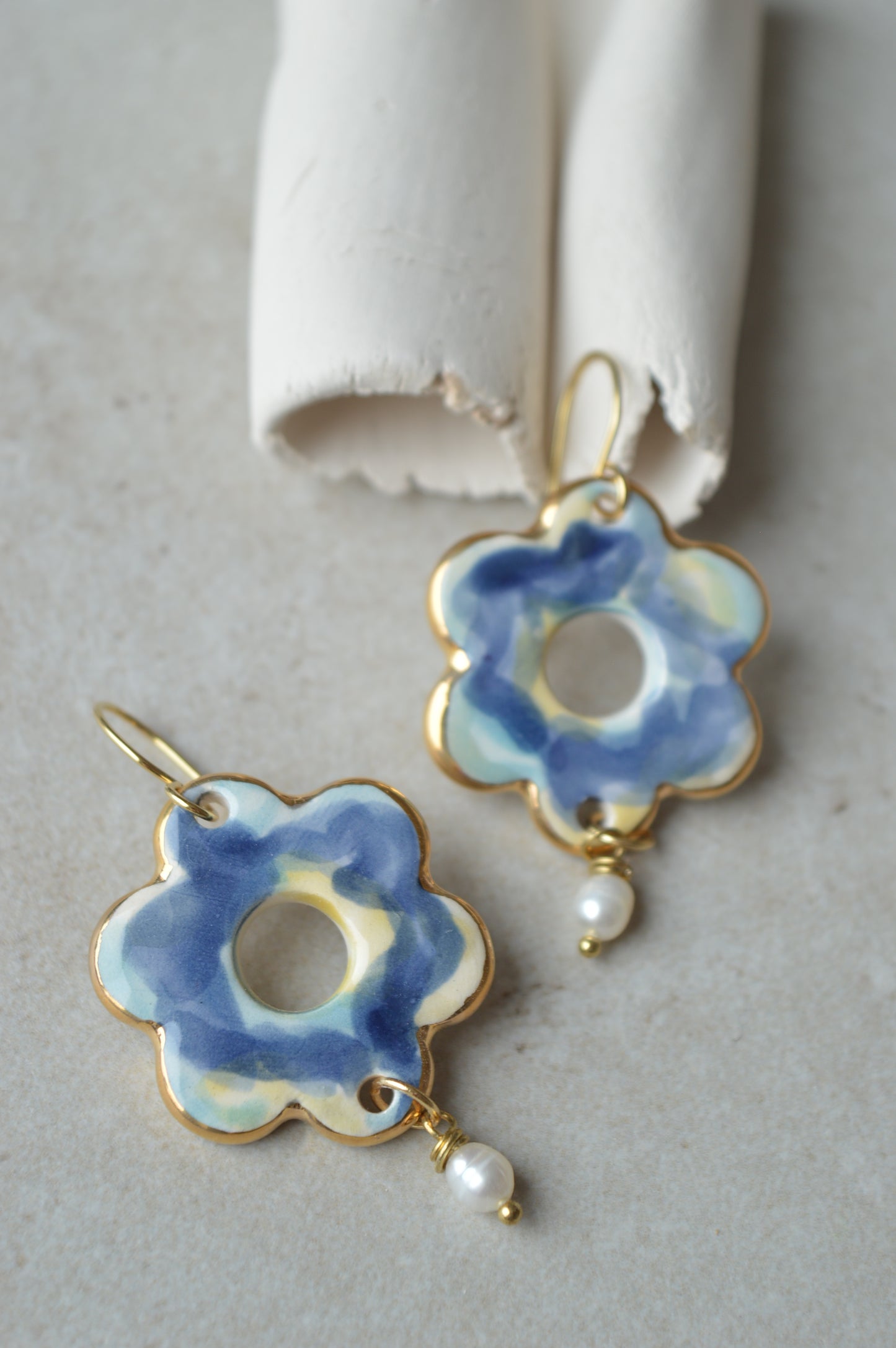 Ceramic Earrings No. 101