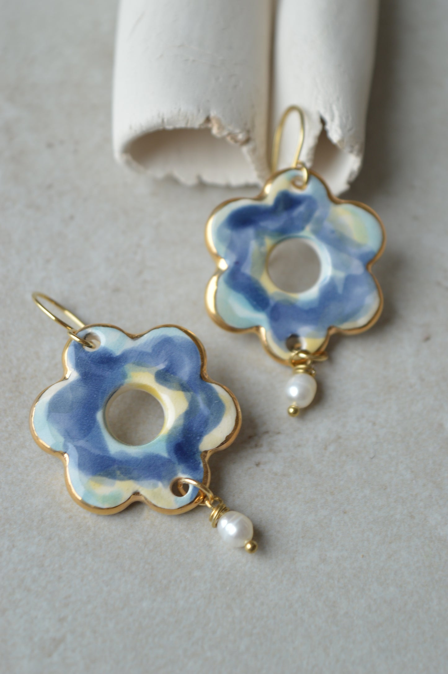 Ceramic Earrings No. 101