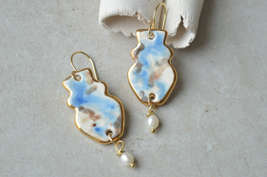 Ceramic Earrings No. 99