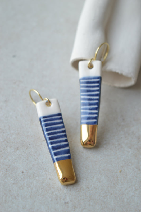 Ceramic Earrings No. 125