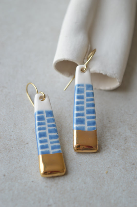 Ceramic Earrings No. 119