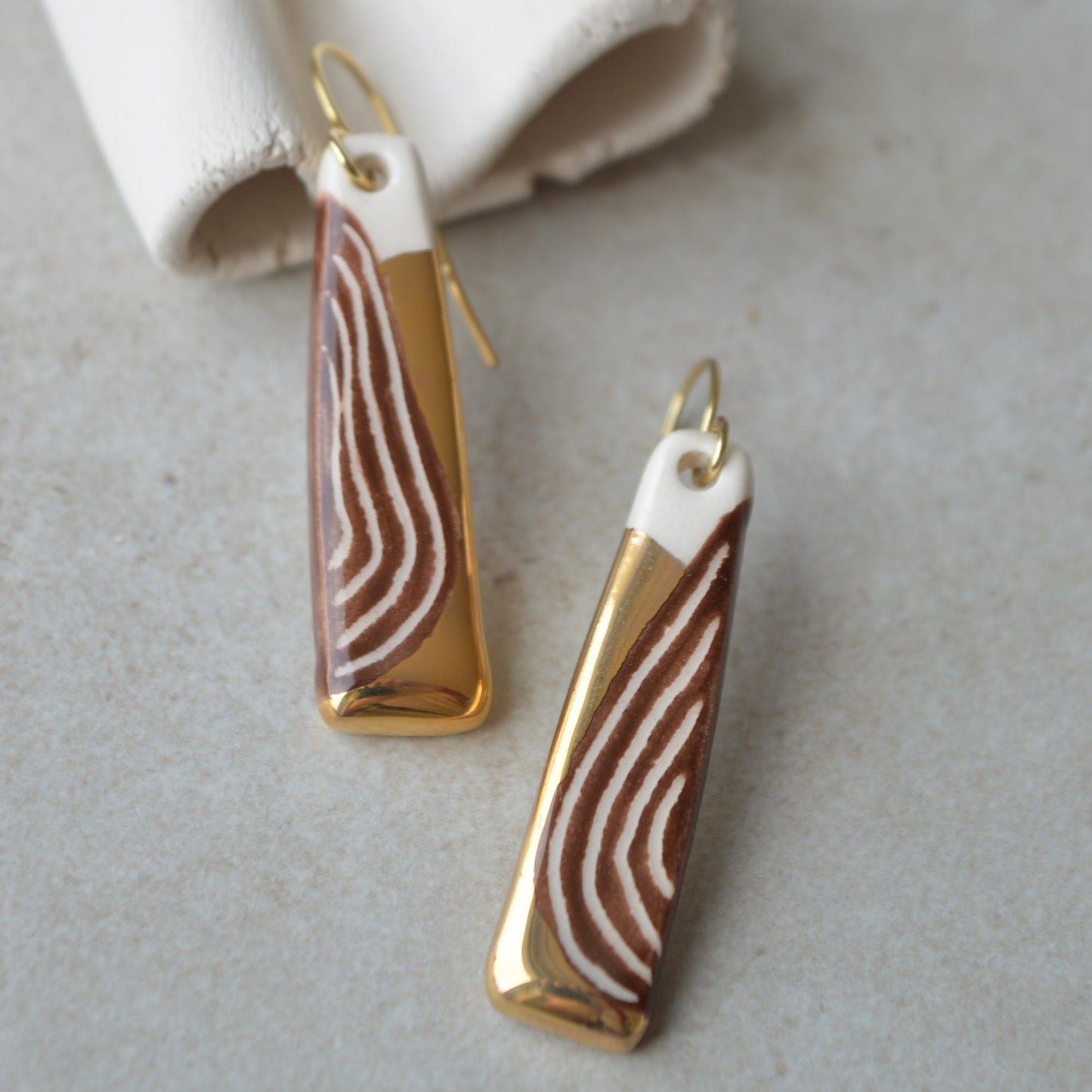 Ceramic Earrings No. 150