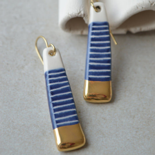Ceramic Earrings No. 141
