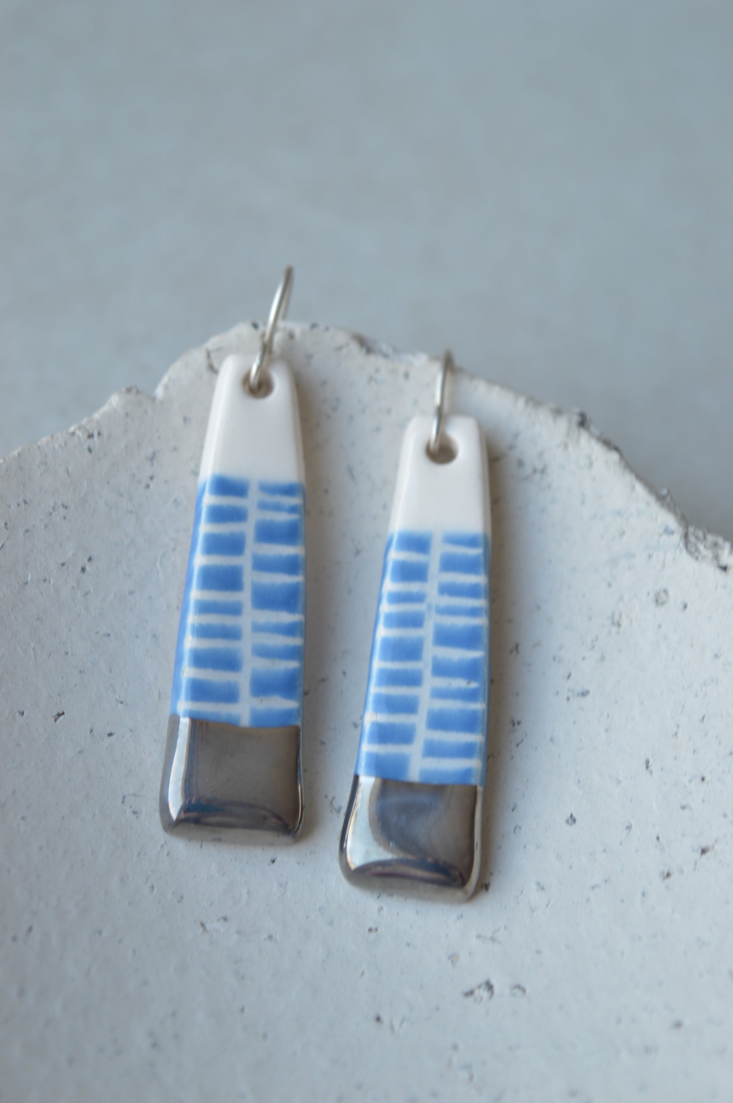 Ceramic Earrings No. 162