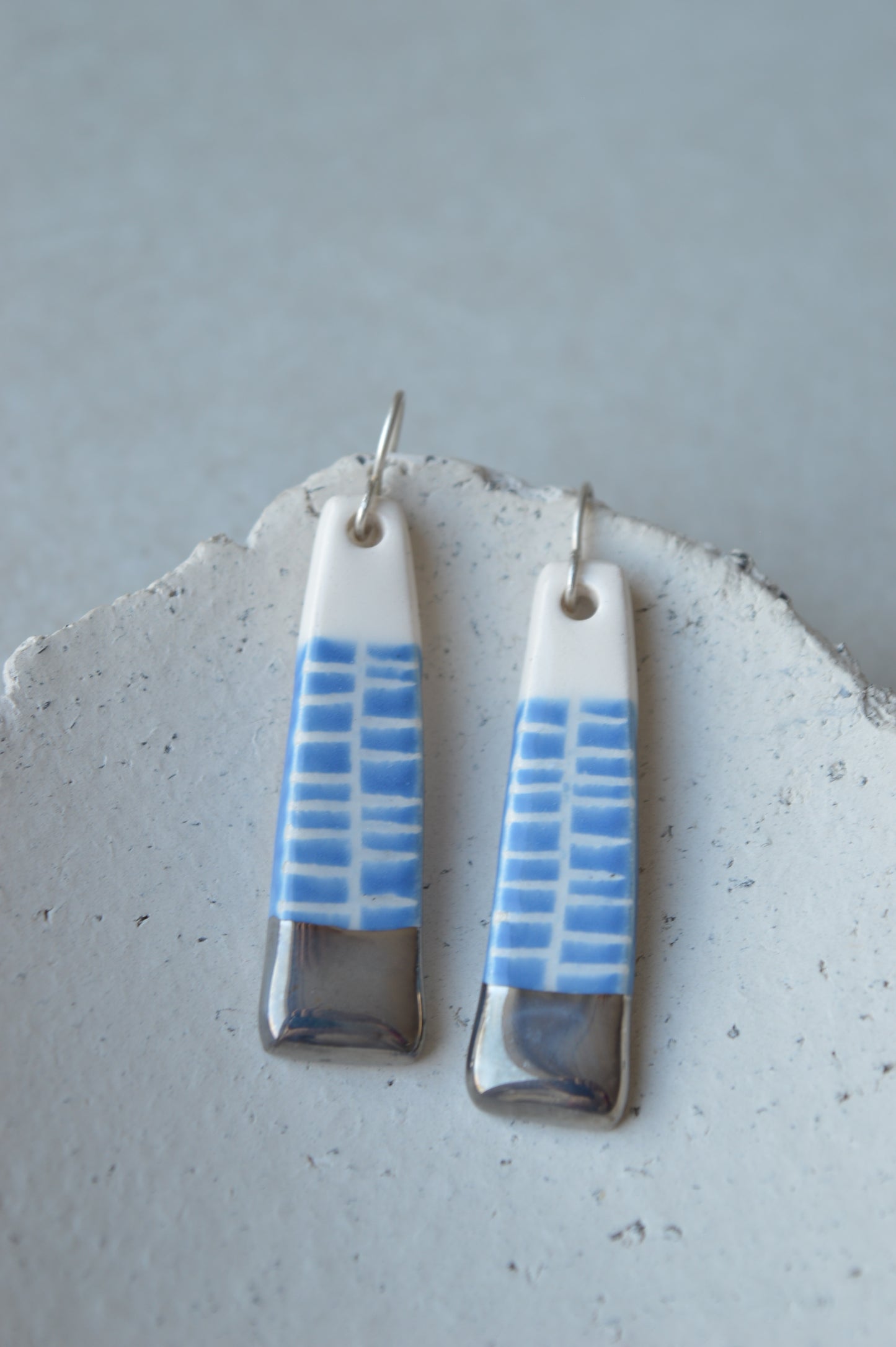 Ceramic Earrings No. 162