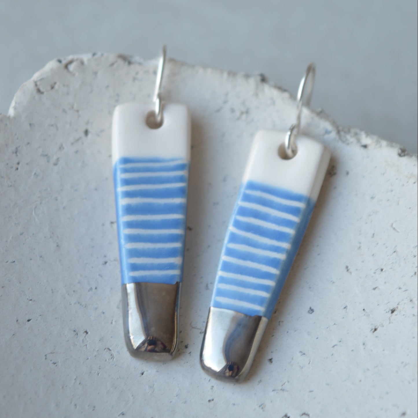 Ceramic Earrings No. 164
