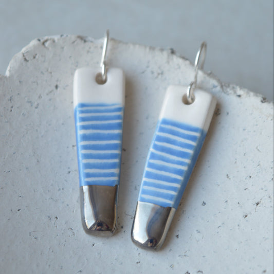 Ceramic Earrings No. 164