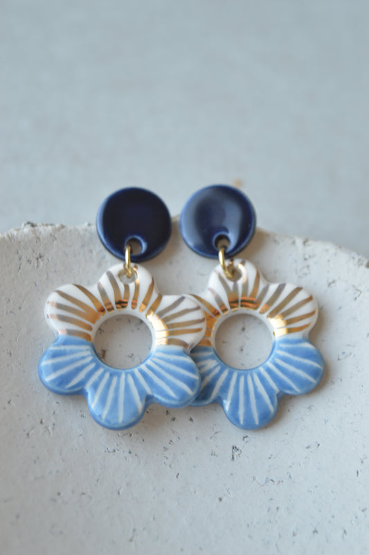 Ceramic Earrings No. 121