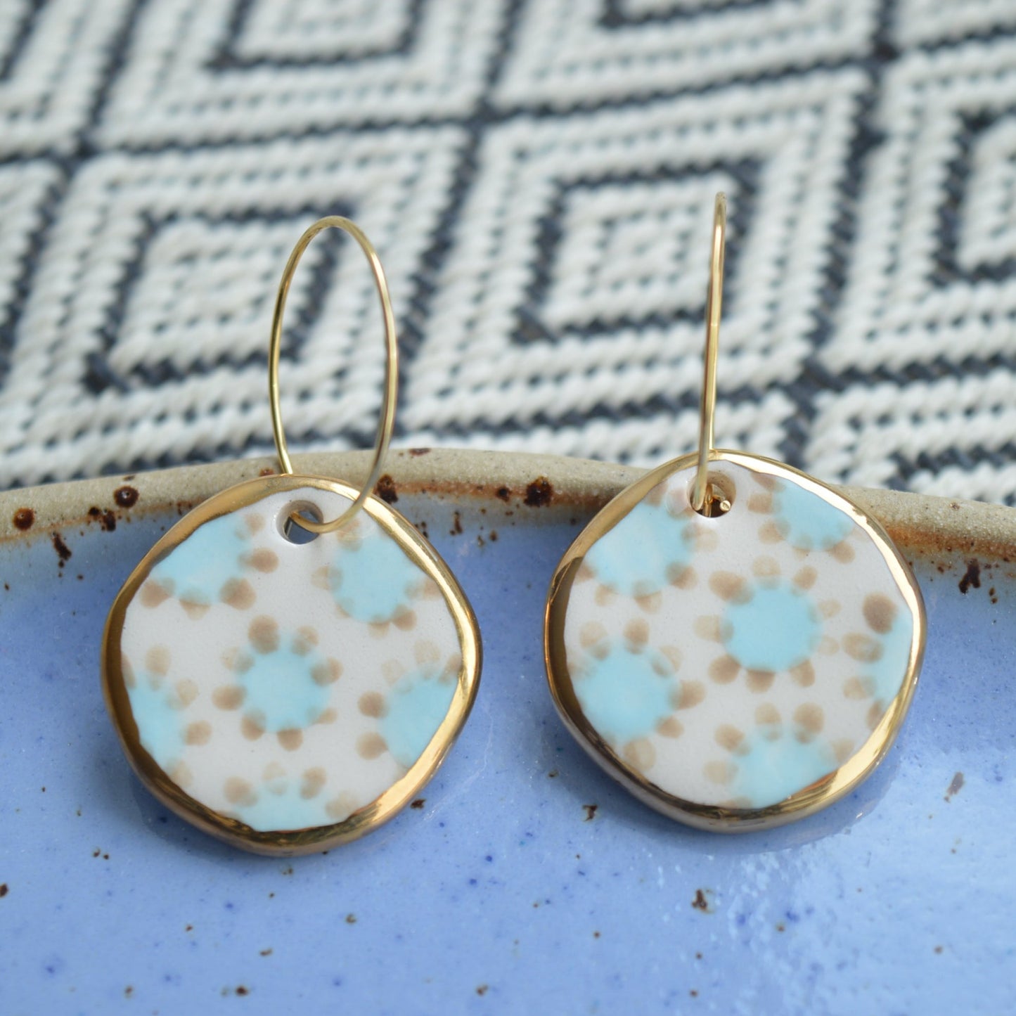 Ceramic earrings No. 3