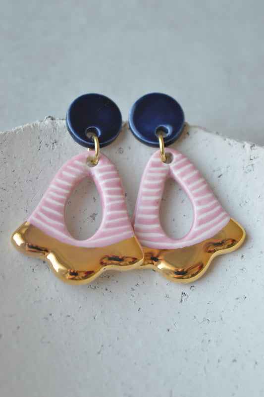 Ceramic Earrings No. 126