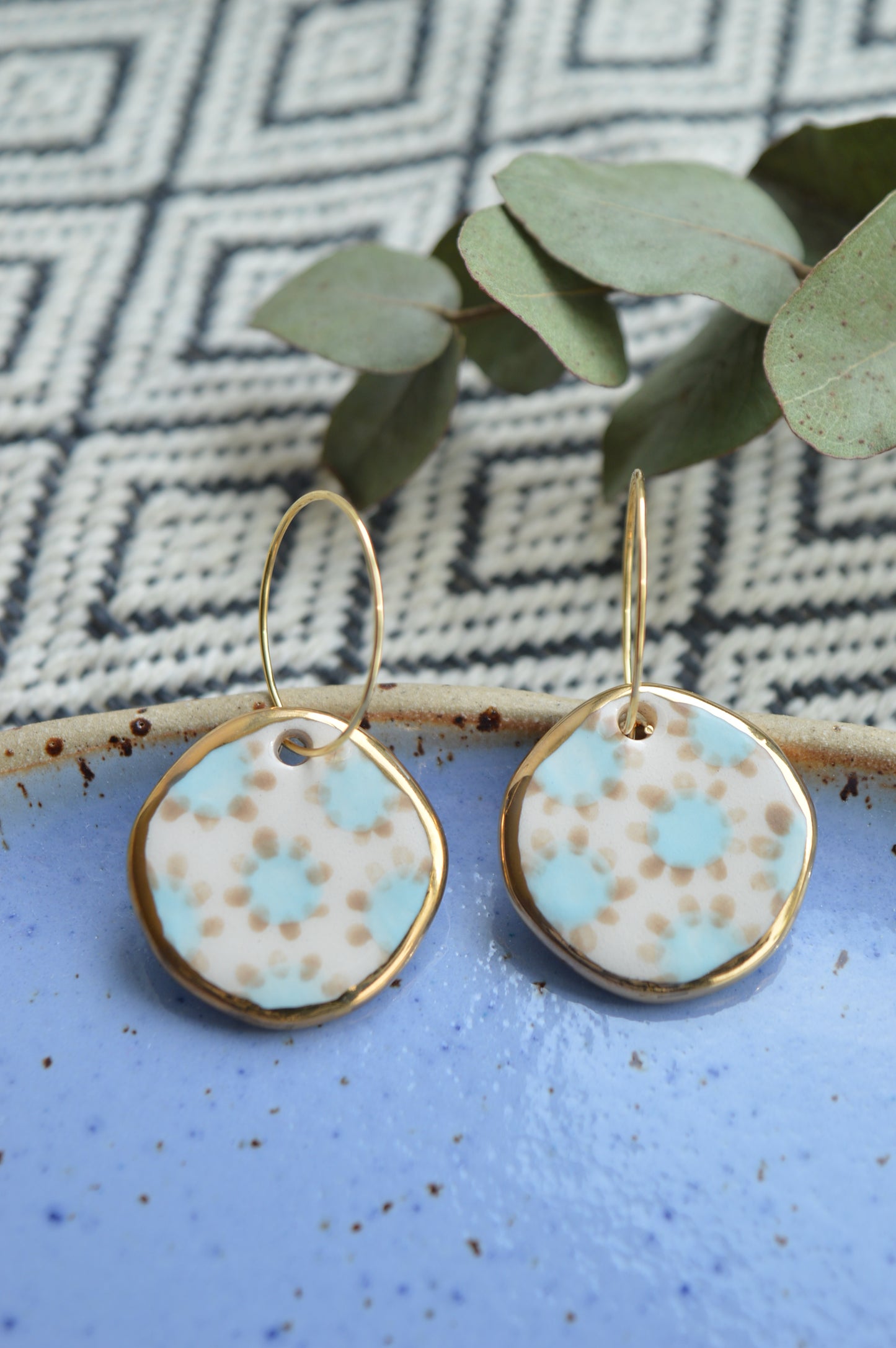 Ceramic earrings No. 3