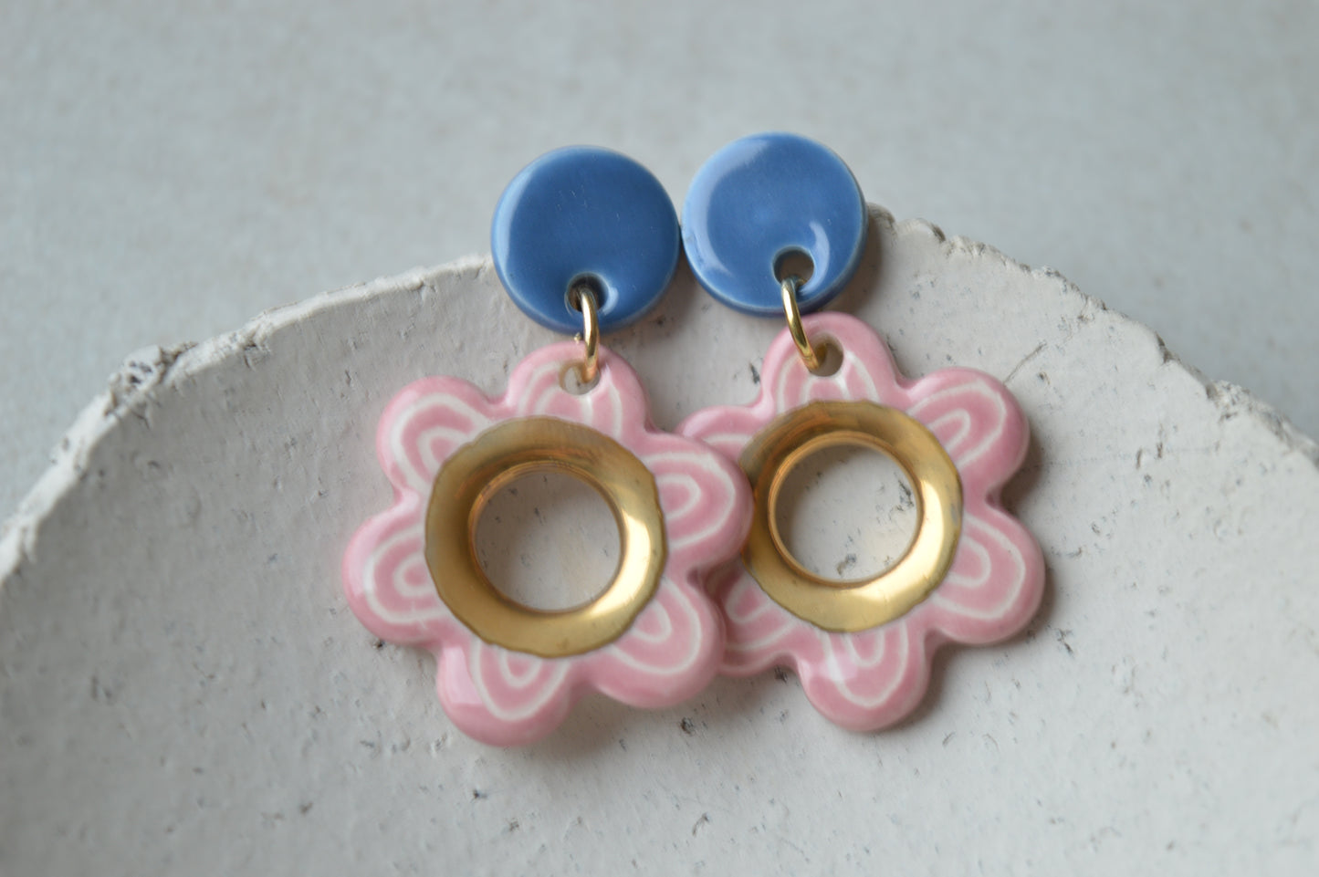Ceramic Earrings No. 135