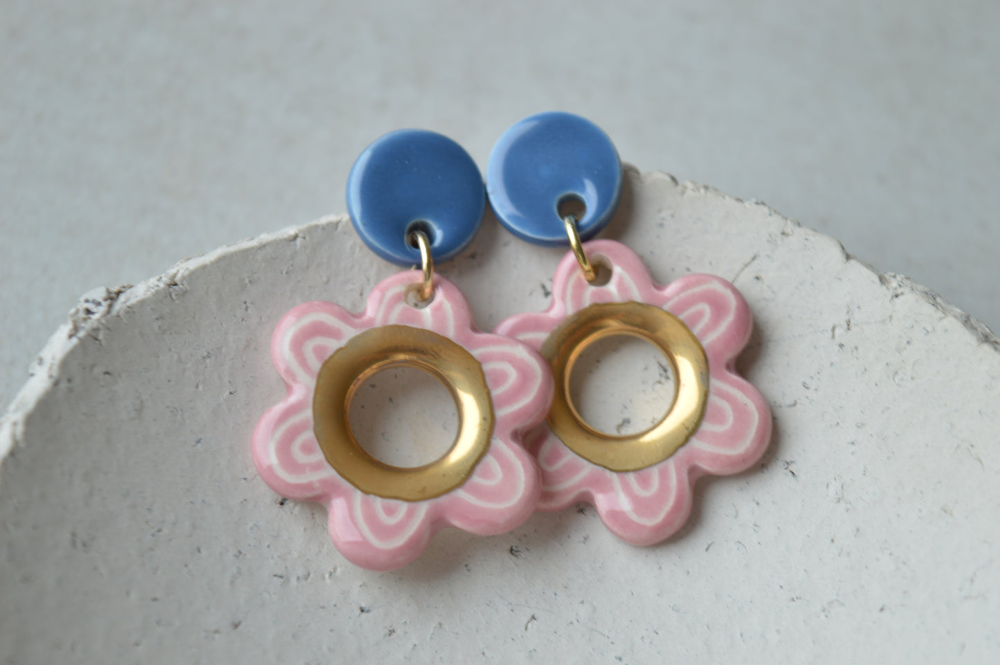 Ceramic Earrings No. 135