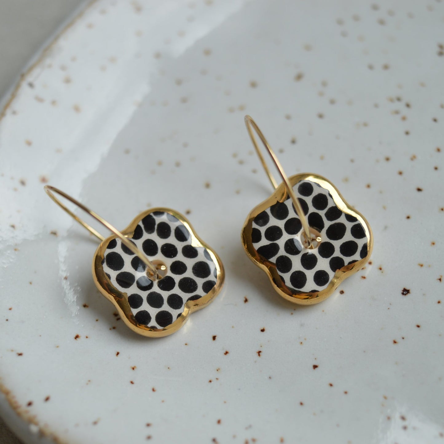 Ceramic Earrings No. 47