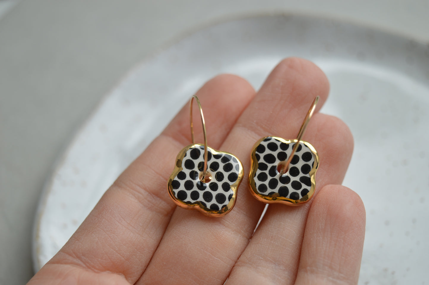 Ceramic Earrings No. 47