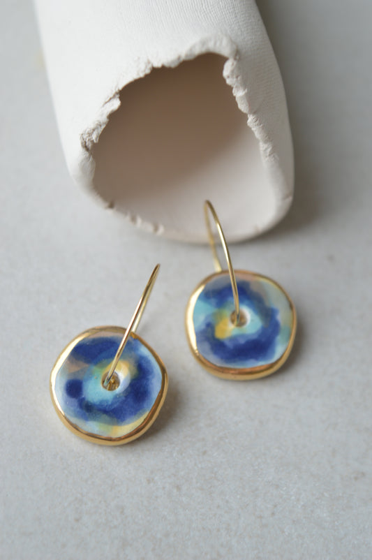 Ceramic earrings No. 191
