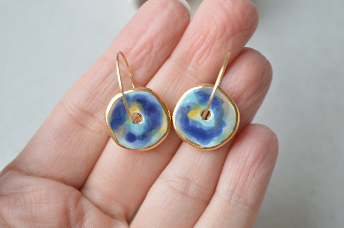 Ceramic earrings No. 191