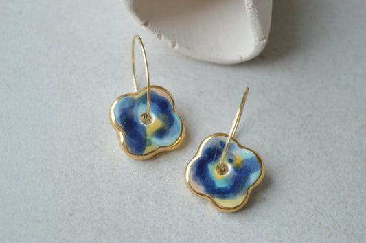 Ceramic earrings No. 172