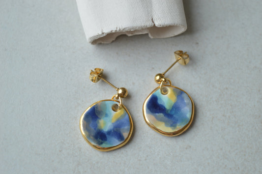 Ceramic Earrings No. 171