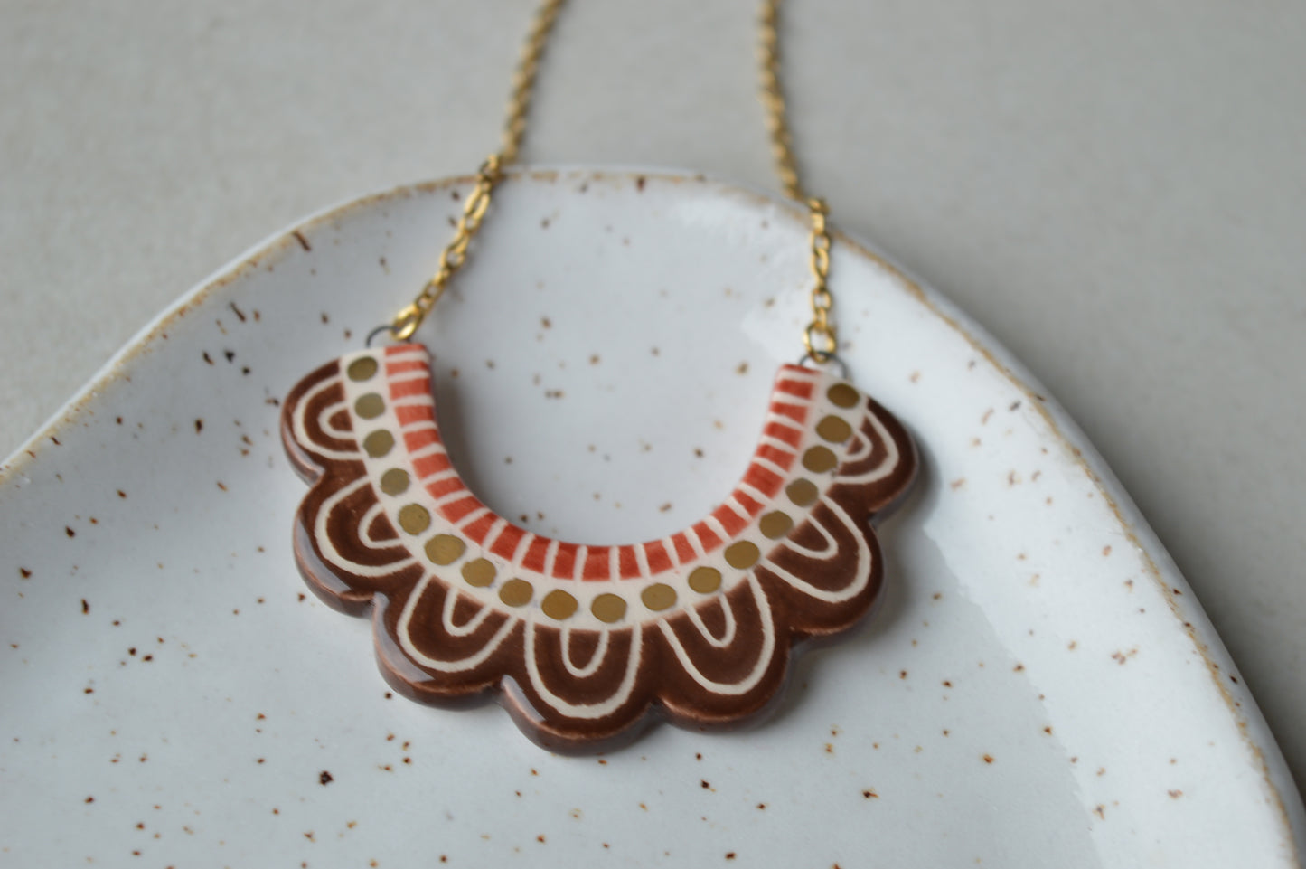 Ceramic Necklace Nr. 3