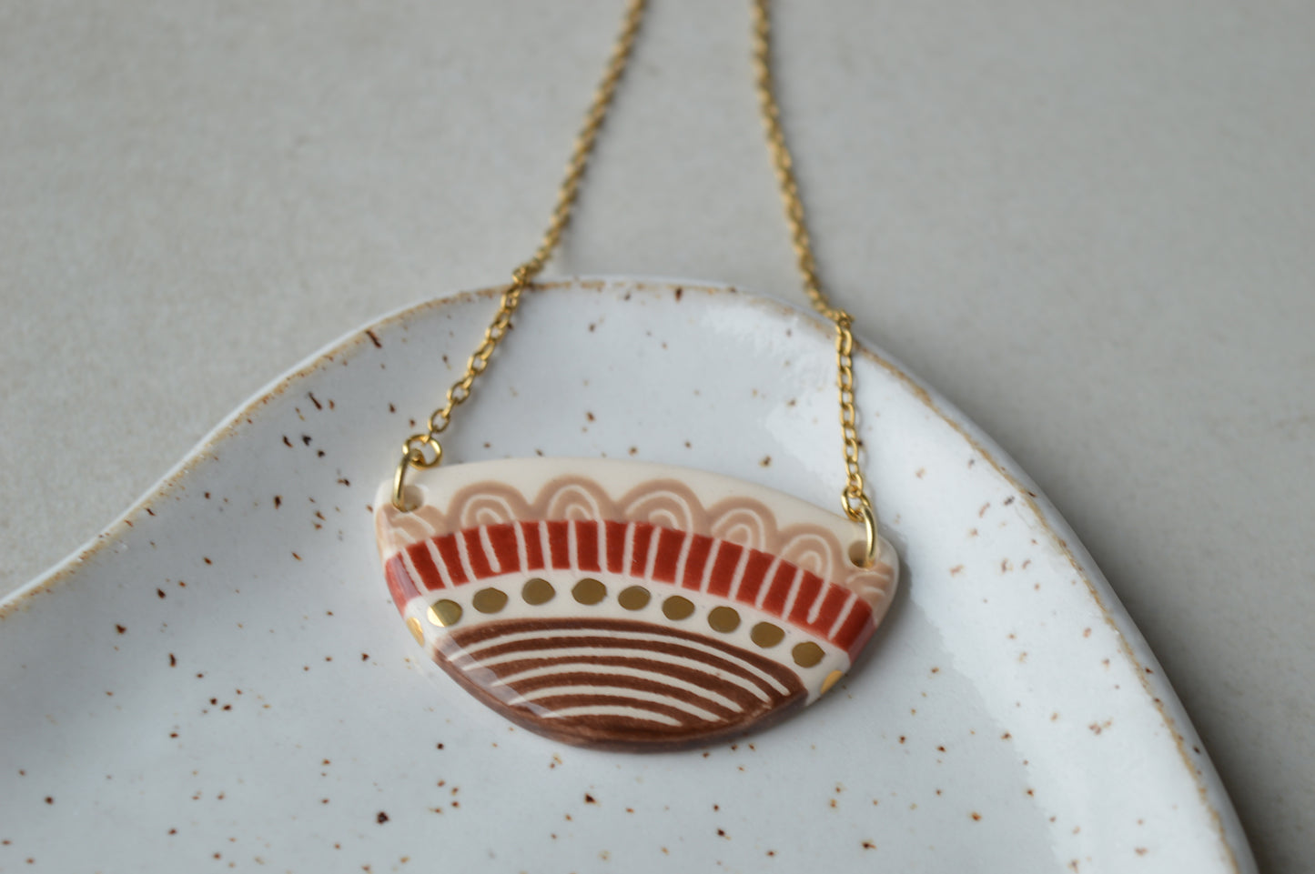 Ceramic Necklace Nr. 8