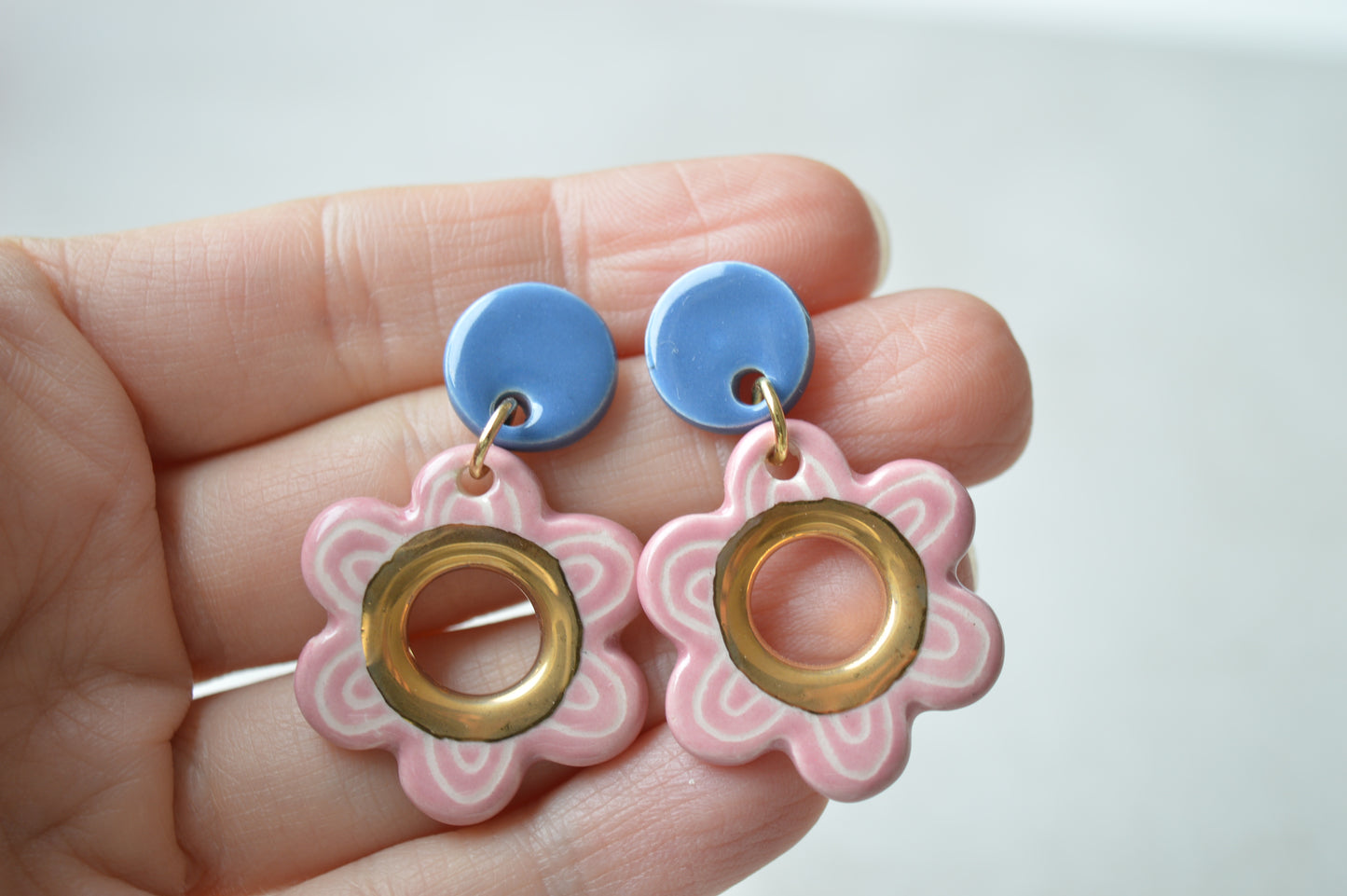 Ceramic Earrings No. 135